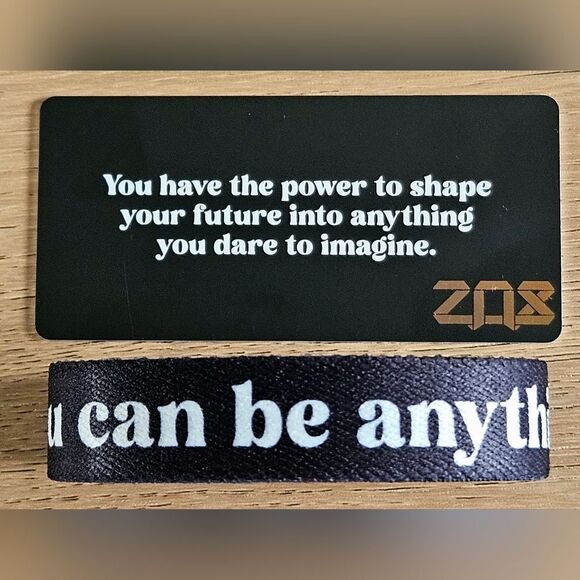ZOX "YOU CAN BE ANYTHING" #2170 ARTIST DUCK RUBBER DUCK Jeep Wristband - Picture 3 of 4